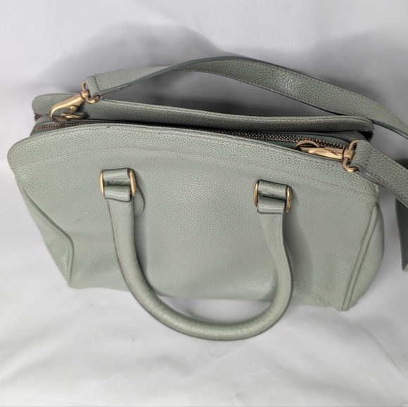 Coach Madison Vintage 4410 Mint Green Handbag Brass Hardware - Picture 5 of 9